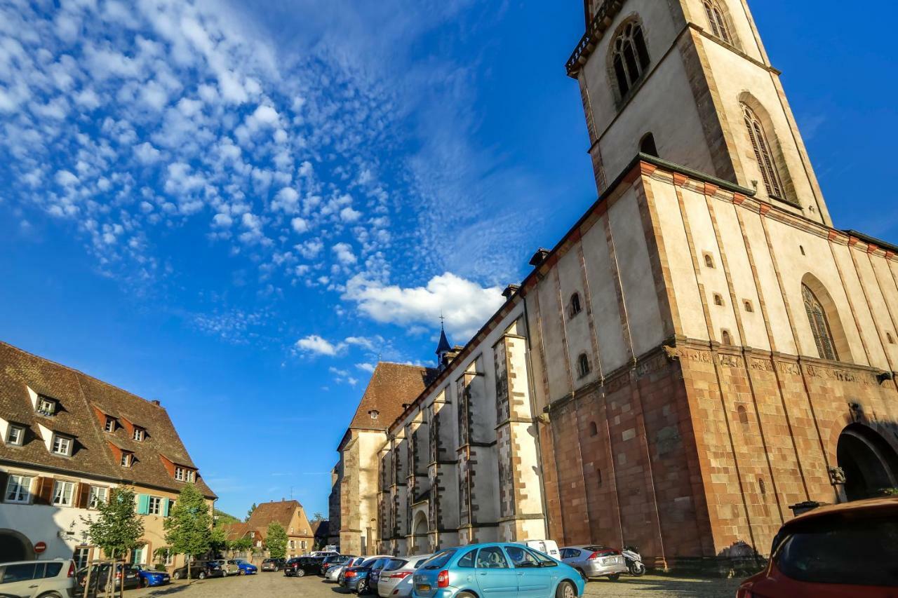 Ferienwohnung Andlau, Cour de l'Abbaye Exterior foto